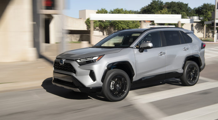 Toyota Recalls More Than 1 Million Vehicles Over Rearview Camera Display Issues 2022 Toyota RAV4 Hybrid SE