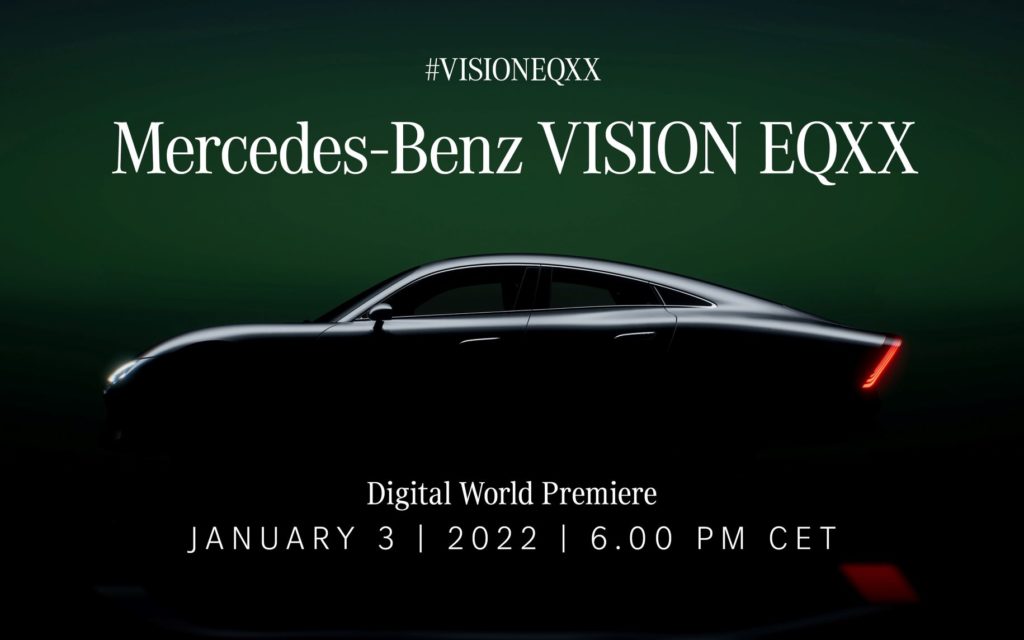 Mercedes-Benz Vision EQXX teaser