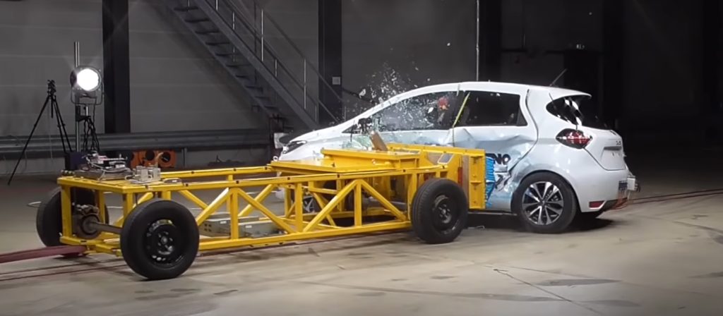 Renault Zoe — Zero-star crash test rating