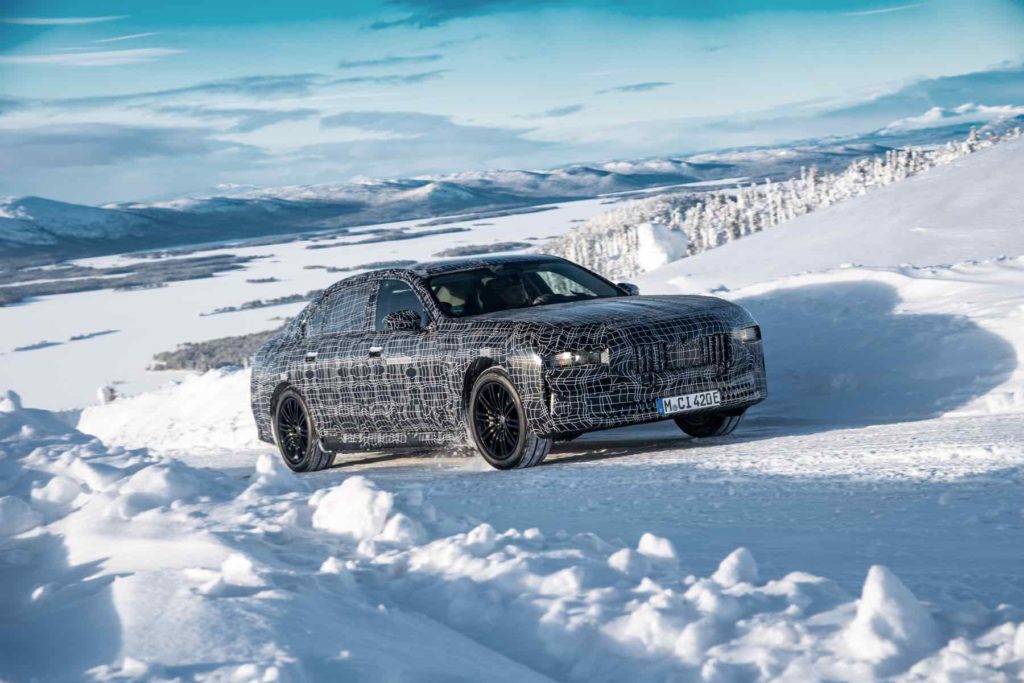 BMW i7 Prototype — Winter testing
