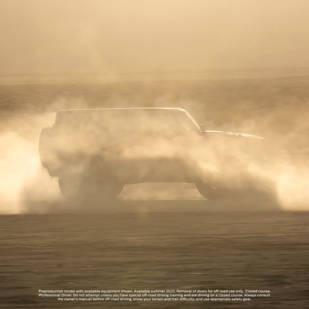 Ford Bronco Raptor teaser