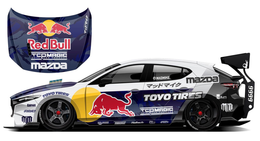 Pikes Peak Mazda3 — 4-rotor with Mad Mike