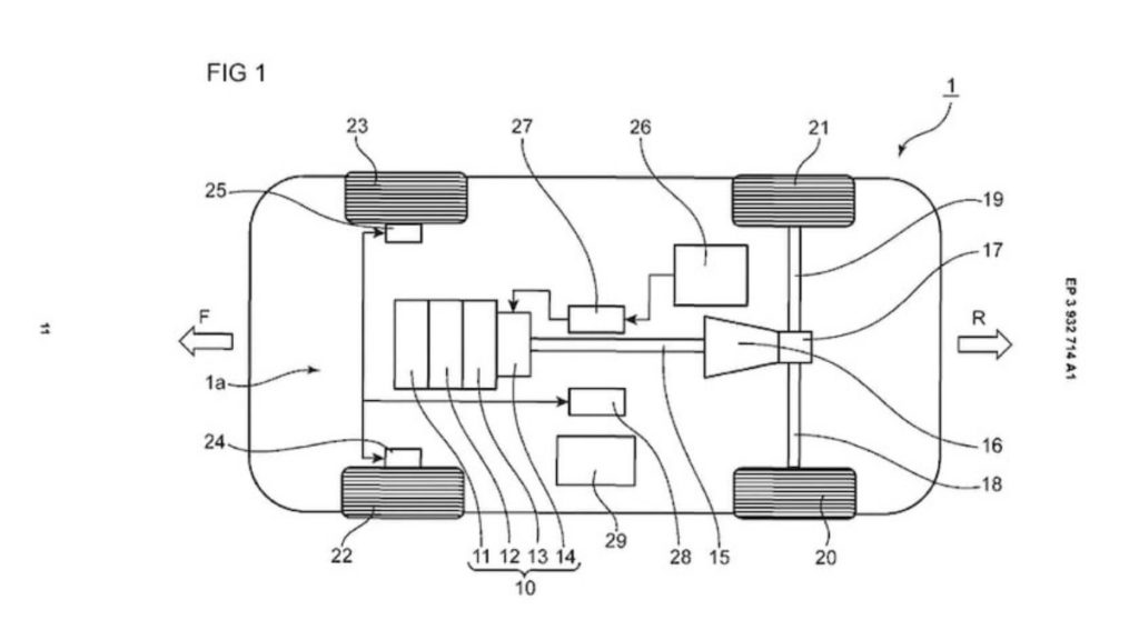 Mazda rotary patent design (via European Patent Office-submitted drawings)
