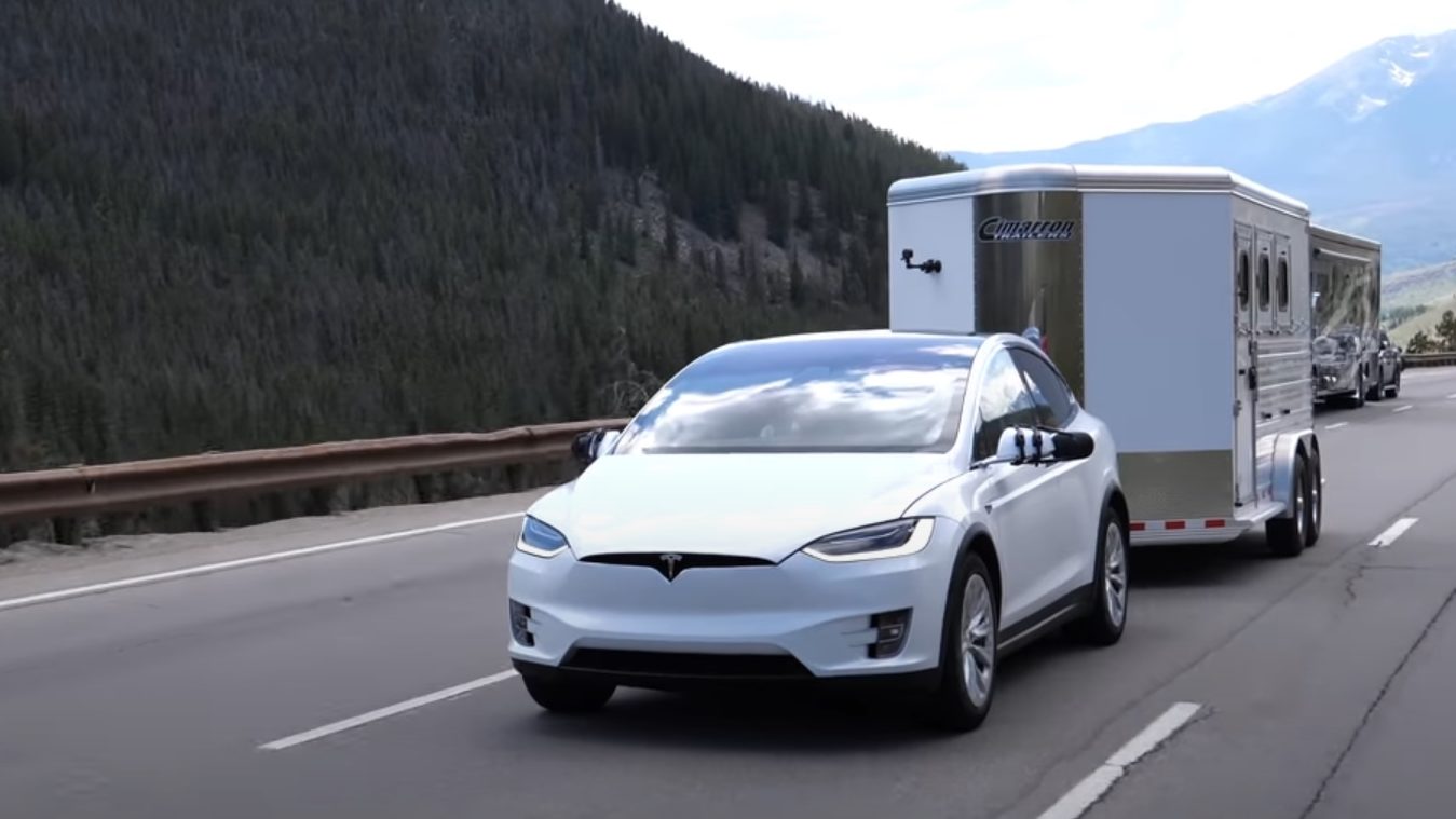 Tesla Model X towing — Midsize SUV tow ratings