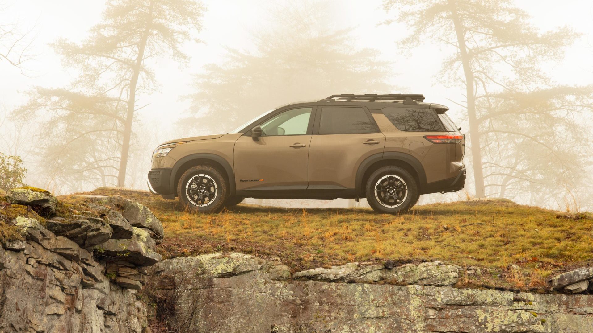 The 2023 Nissan Pathfinder Rock Creek Adds a Lifted Suspension, Aggressive Rubber, OffRoad