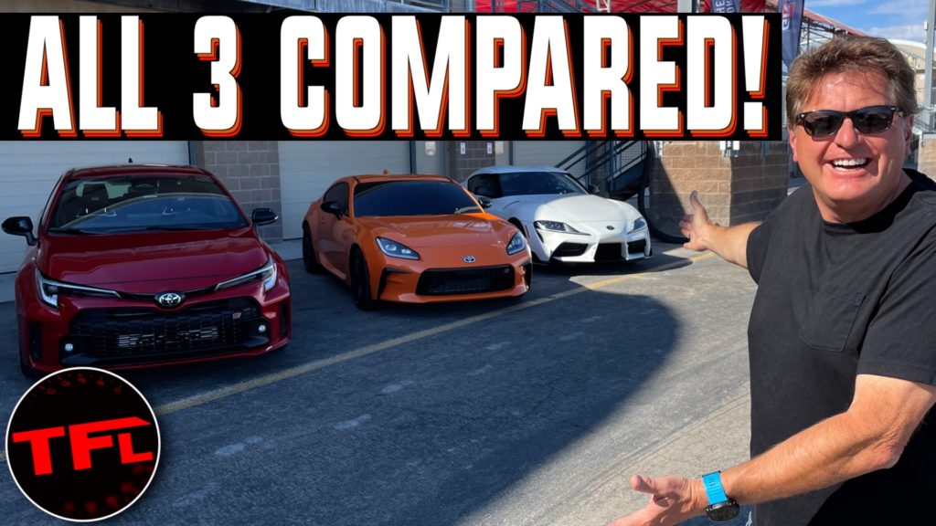 Toyota GR Supra vs. GR 86 vs. GR Corolla