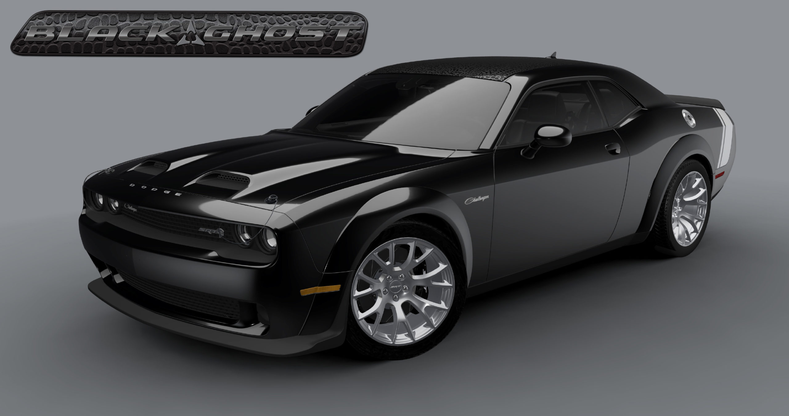 The 807 Horsepower Dodge Challenger Black Ghost Throws Back to a ...