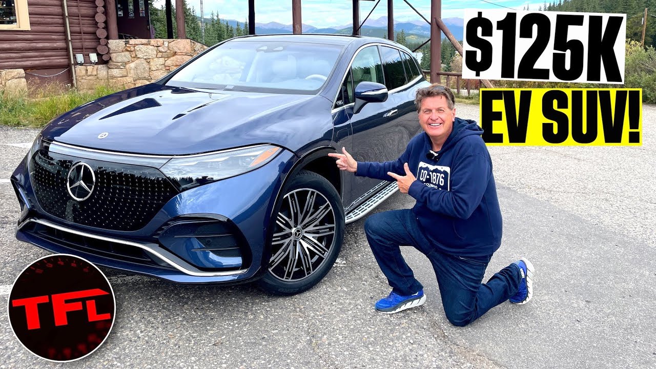 Video: Finally! The 2023 Mercedes-Benz EQS SUV is a New 3-Row Competitor to  the Tesla Model X & Rivian R1S! - The Fast Lane Car