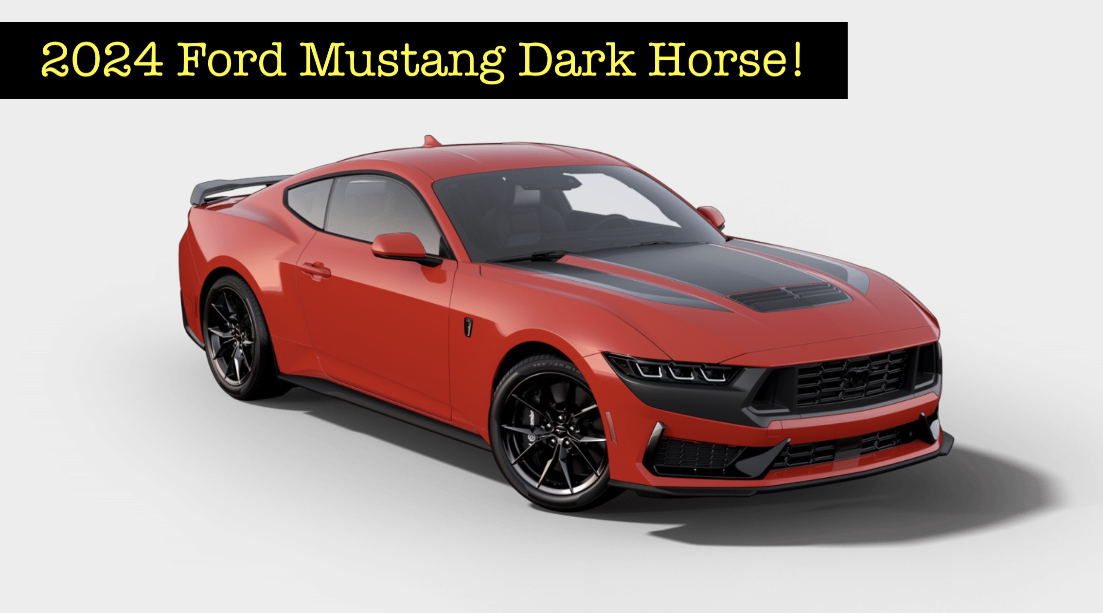News 2024 Ford Mustang Online Configurator Is Live! Check Out This