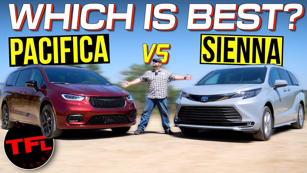 So, You Need a Minivan Is the Chrysler Pacifica or the Toyota Sienna a