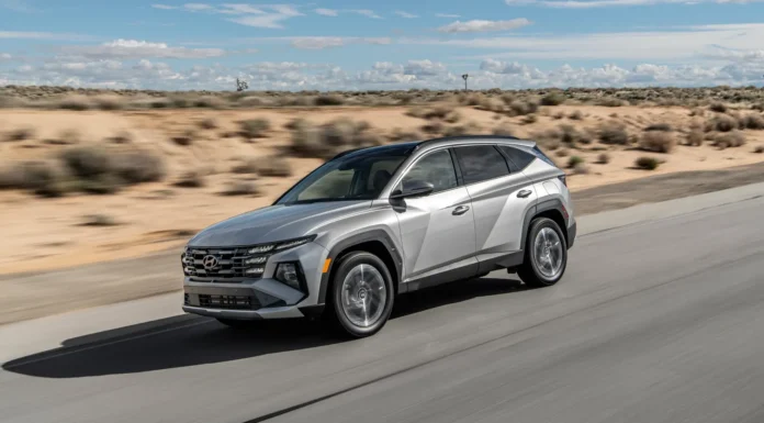 Hyundai Recalls More than 421,000 Tuscon, Santa Cruz Vehicles for Unintended Braking Issue 2025 Hyundai Tucson PHEV - featured