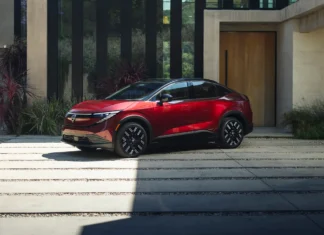 2026 Nissan Leaf Brings a Full Redesign with the SV Plus Getting a Price Cut 2026 Nissan Leaf - red (hero shot)