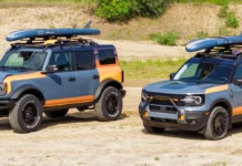 Ford Honors Iconic Michigan Off-Road Locale with Bronco and Bronco Sport Silver Lake Sand Dunes Project SUVs