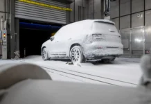 Mercedes-Benz Teases Second-Generation Electric GLB Undergoing Cold Weather Testing 2026 Mercedes-Benz GLB