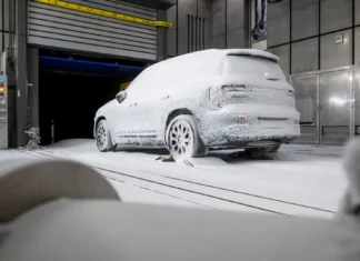 Mercedes-Benz Teases Second-Generation Electric GLB Undergoing Cold Weather Testing 2026 Mercedes-Benz GLB