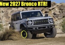 New 2027 Ford Bronco RTR Rolls into Detroit Packing Two Levels of Off-Road Performance 2027 ford bronco rtr