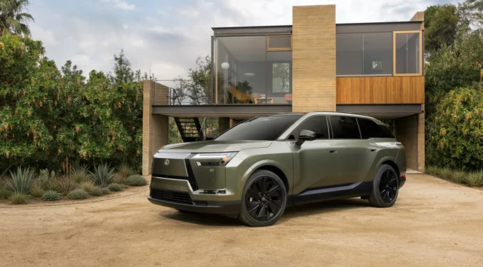 The 2027 Lexus TZ Brings a Three-Row, 300-Mile Electric SUV That Also Plays LFA Exhaust Noises 2027 Lexus TZ