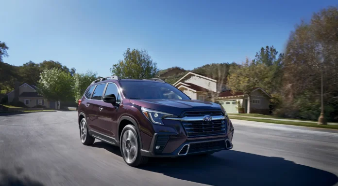 Subaru Recalls Nearly 541,000 SUVs for a Labeling Error That Could Cause Owners to Overload Their Vehicles 2026-2027 Subaru Ascent (featured)