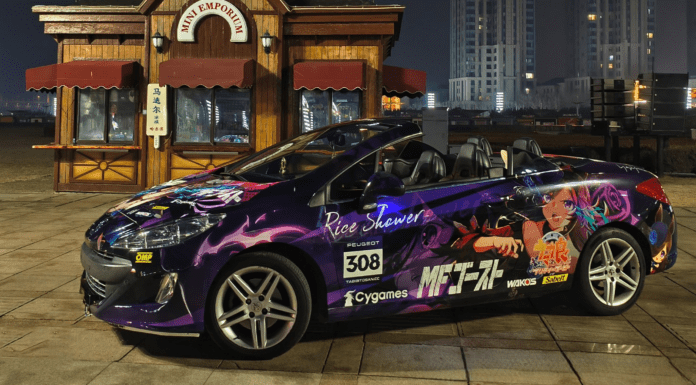 Custom Vehicle Graphics Inspired by Japanese Anime Culture anime car wrap