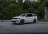 Dodge Durango SRT Hellcat Smokescreen Rolls Out a New Color Choice With Petrol Blue Seats
